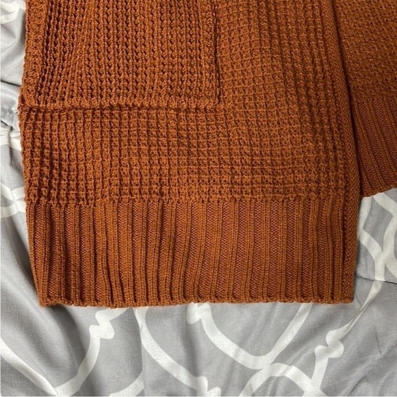 size XL Zenana brown cardigan with pockets - Picture 3 of 7